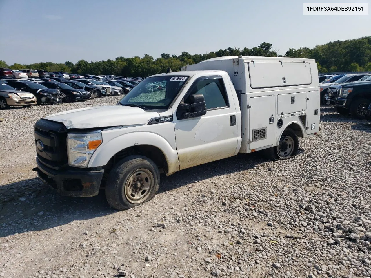 2013 Ford F350 Super Duty VIN: 1FDRF3A64DEB92151 Lot: 68799834