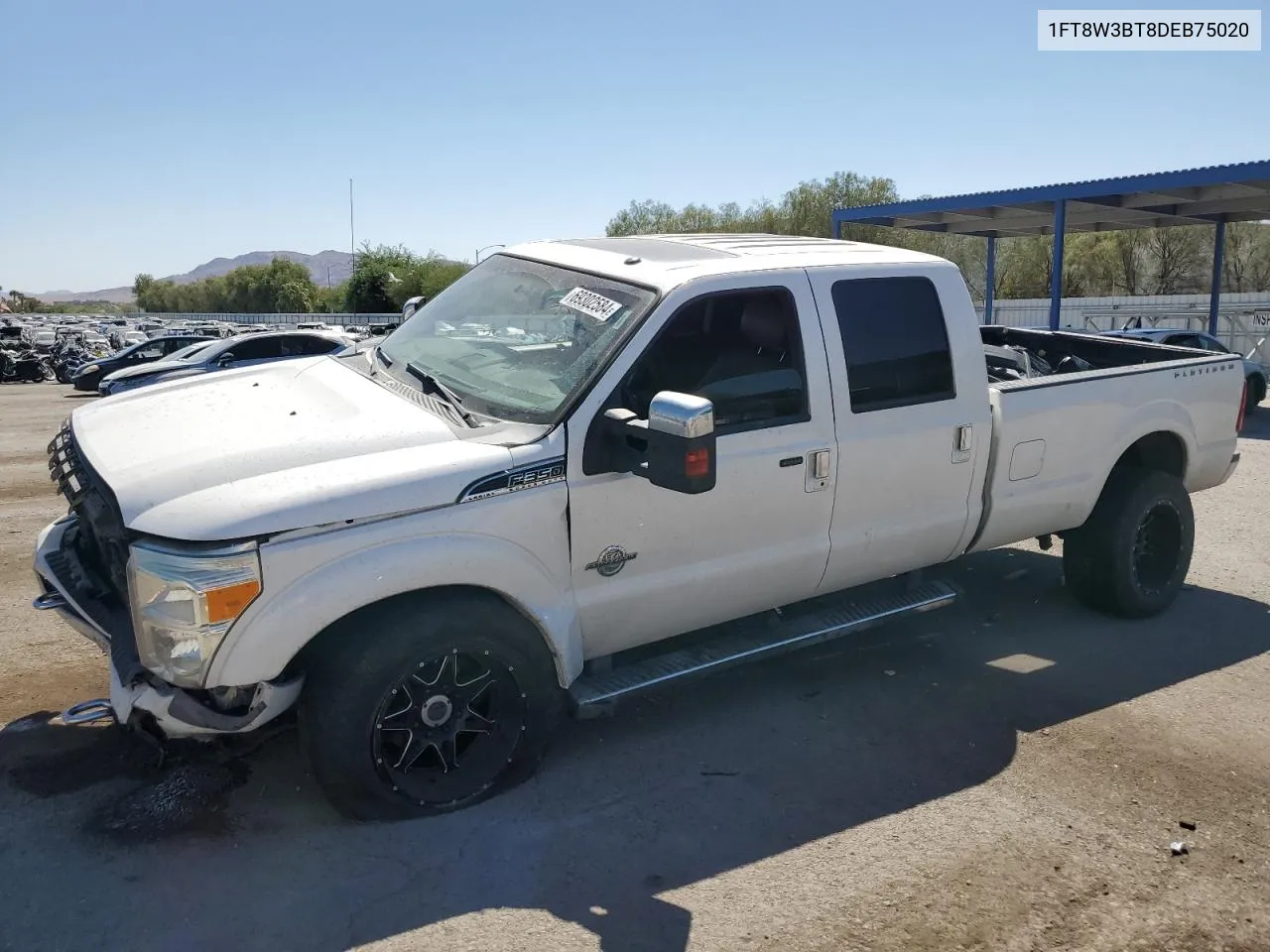 2013 Ford F350 Super Duty VIN: 1FT8W3BT8DEB75020 Lot: 69302584