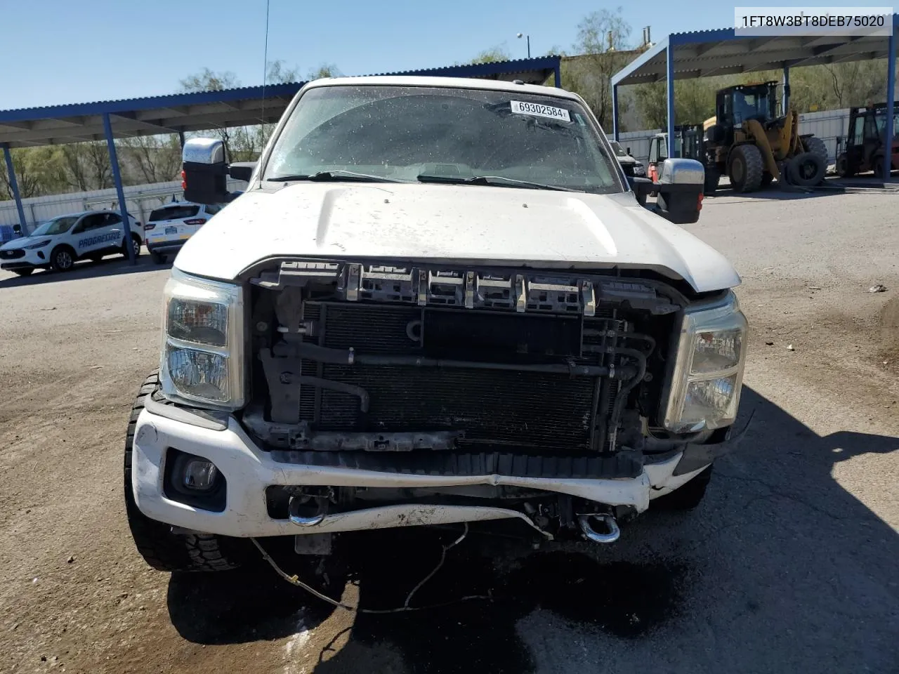 2013 Ford F350 Super Duty VIN: 1FT8W3BT8DEB75020 Lot: 69302584