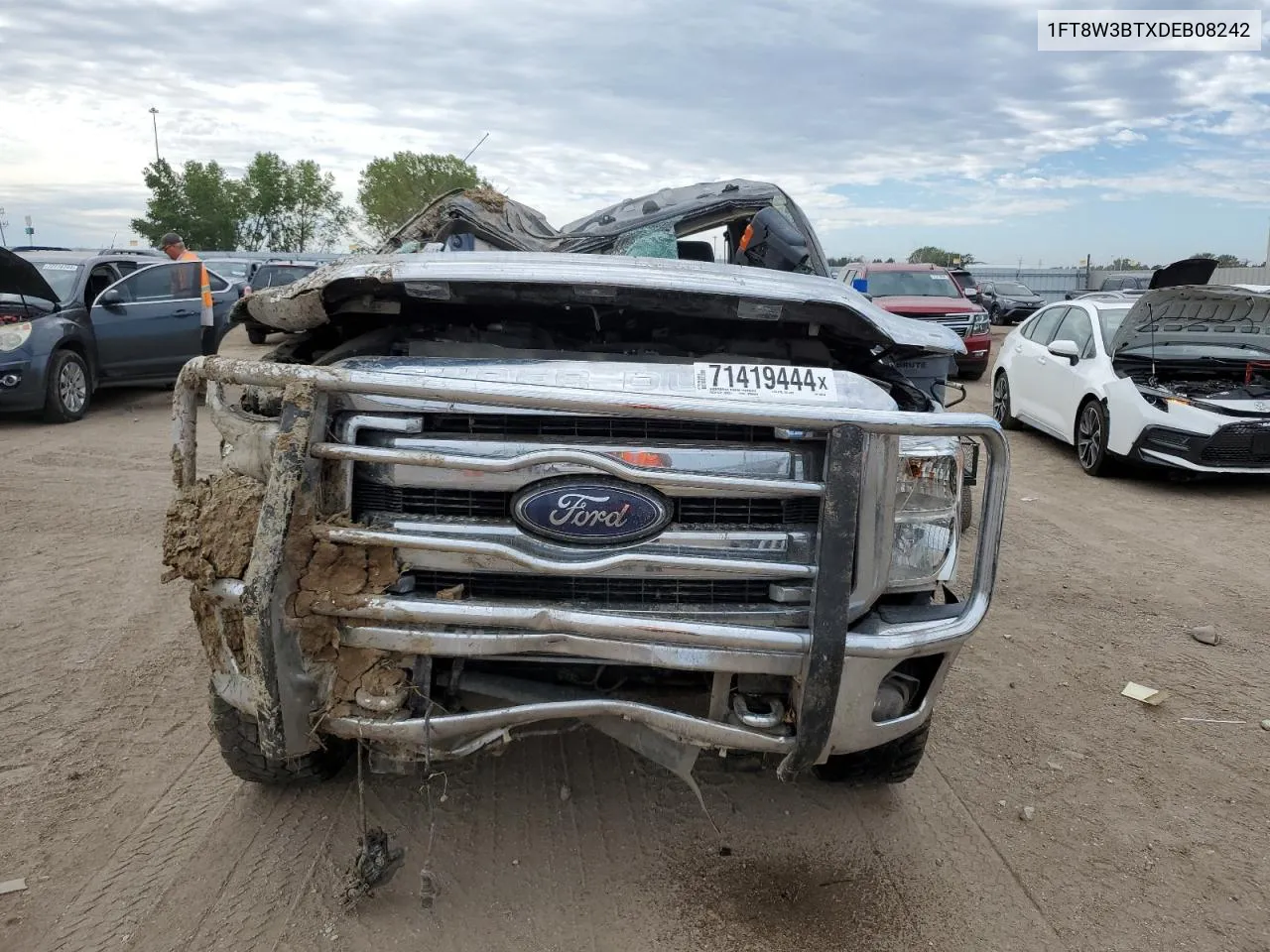 2013 Ford F350 Super Duty VIN: 1FT8W3BTXDEB08242 Lot: 71419444