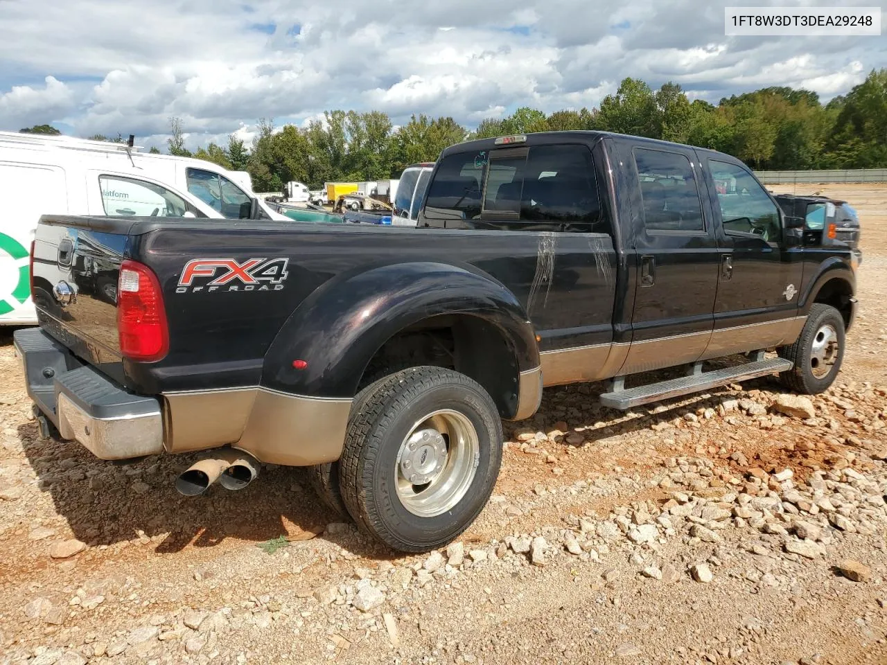 2013 Ford F350 Super Duty VIN: 1FT8W3DT3DEA29248 Lot: 72631574