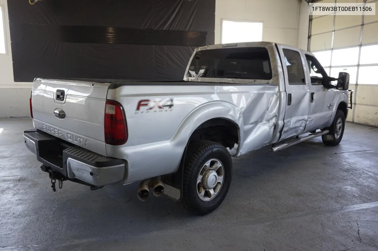 2013 Ford F350 Super Duty VIN: 1FT8W3BT0DEB11506 Lot: 73013084