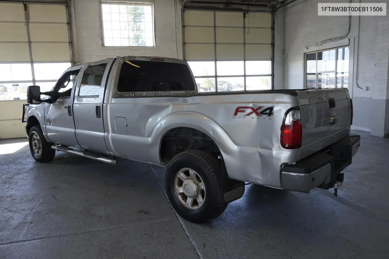 2013 Ford F350 Super Duty VIN: 1FT8W3BT0DEB11506 Lot: 73013084