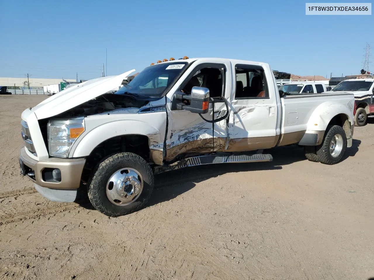 2013 Ford F350 Super Duty VIN: 1FT8W3DTXDEA34656 Lot: 73357354