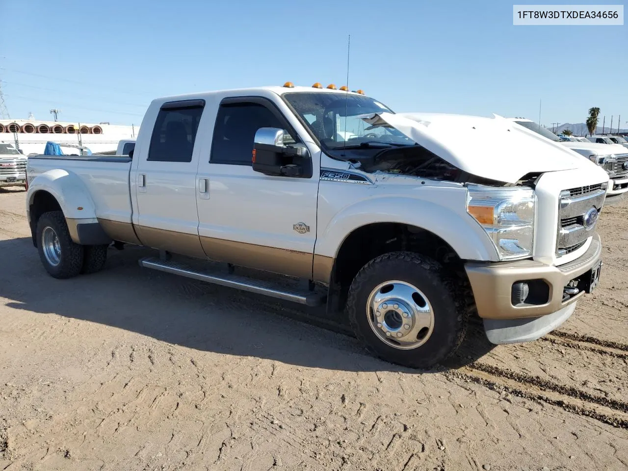 2013 Ford F350 Super Duty VIN: 1FT8W3DTXDEA34656 Lot: 73357354