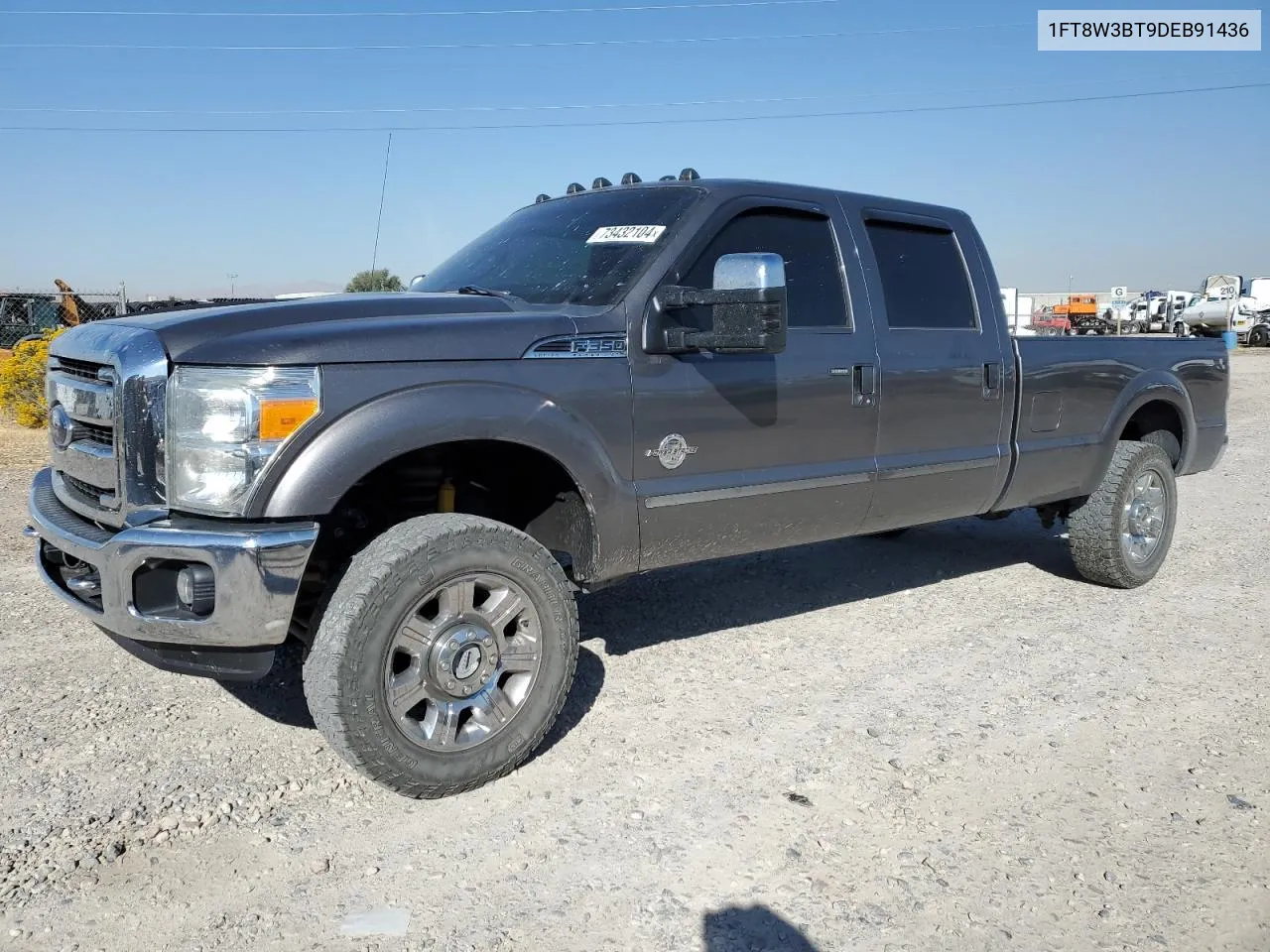 2013 Ford F350 Super Duty VIN: 1FT8W3BT9DEB91436 Lot: 73432104