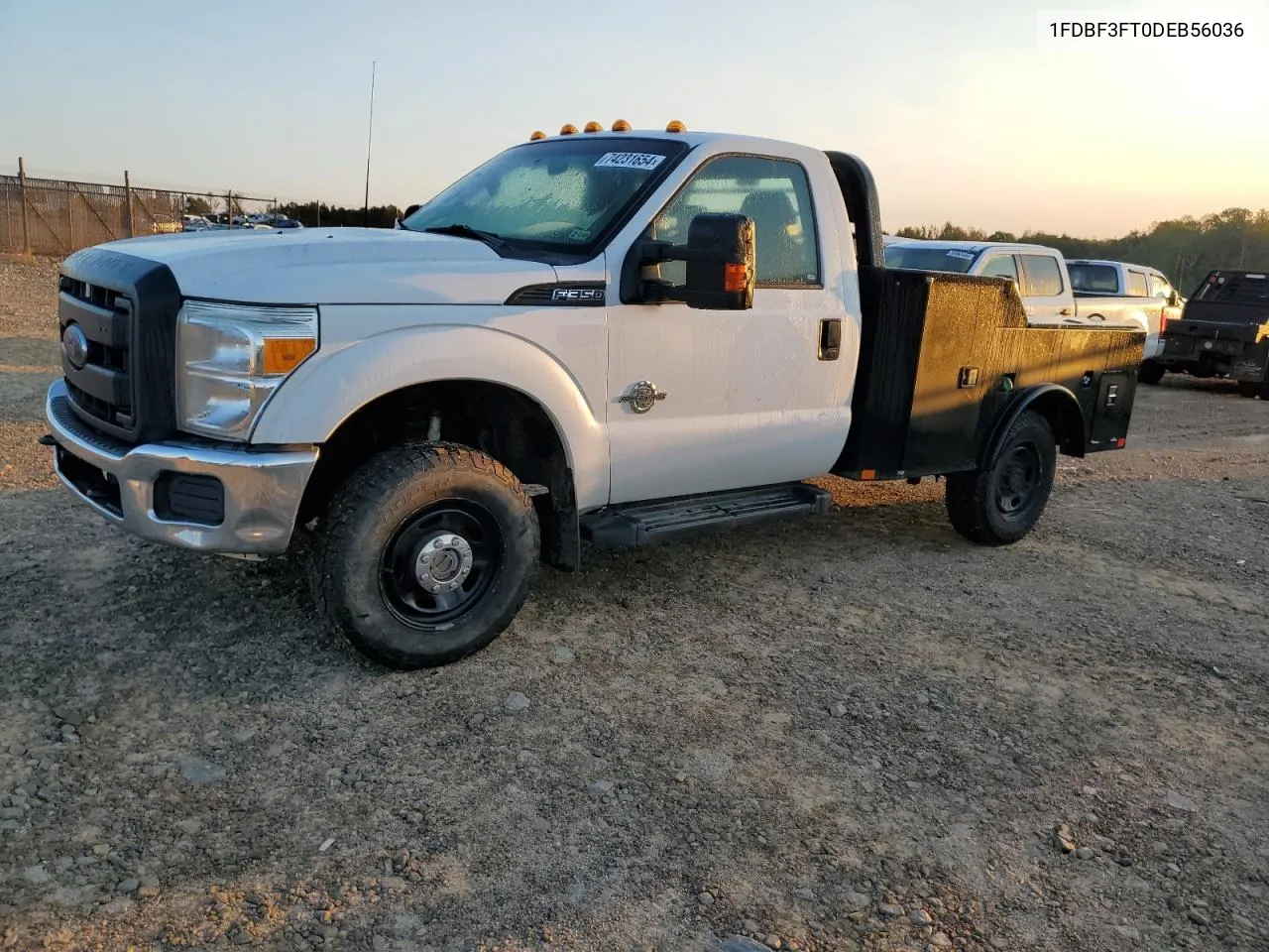 2013 Ford F350 Super Duty VIN: 1FDBF3FT0DEB56036 Lot: 74231654