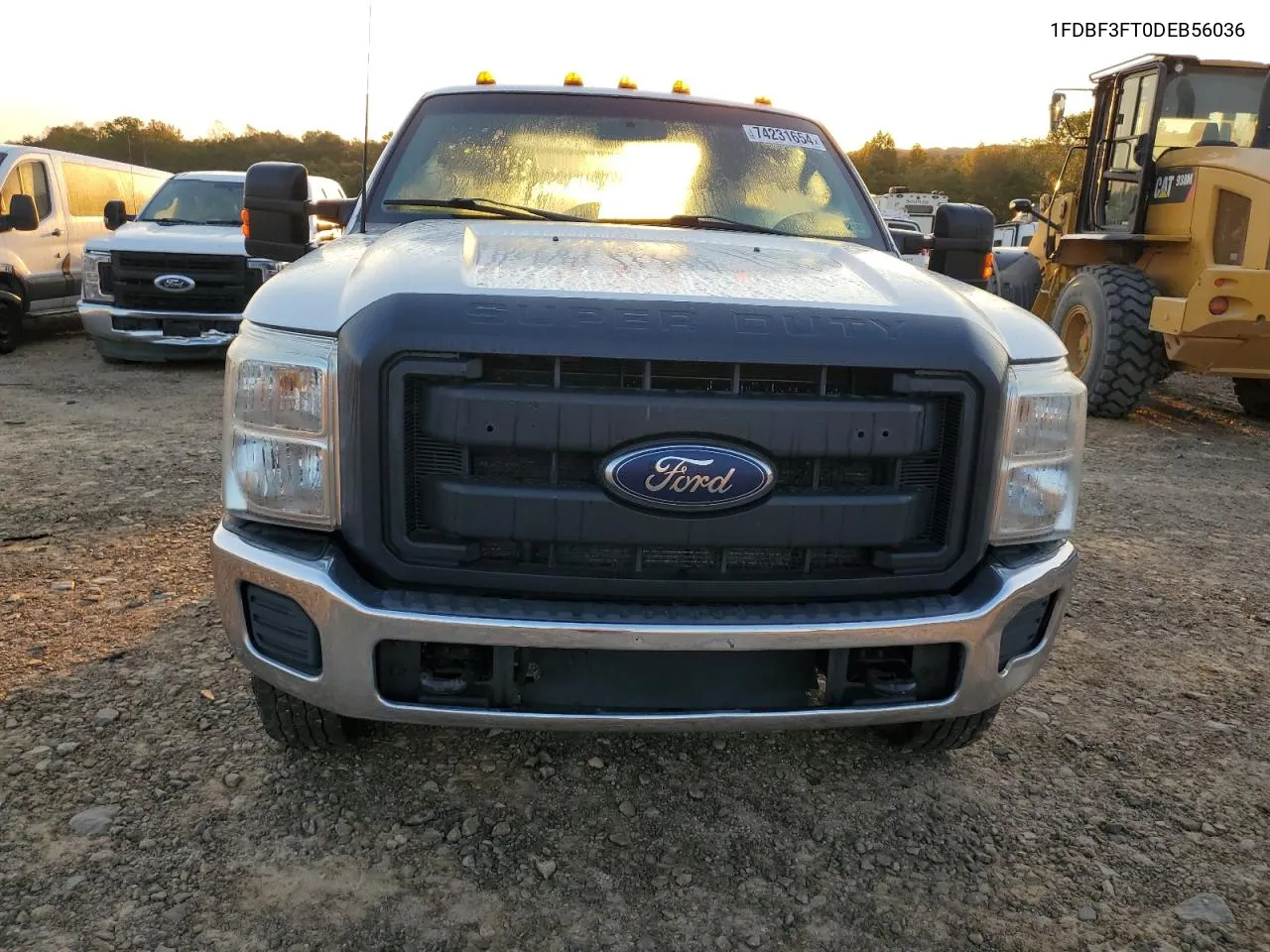 2013 Ford F350 Super Duty VIN: 1FDBF3FT0DEB56036 Lot: 74231654