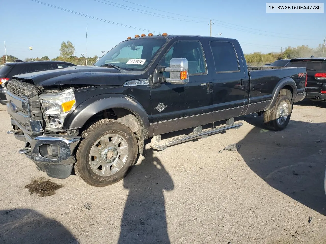 2013 Ford F350 Super Duty VIN: 1FT8W3BT6DEA47780 Lot: 74762414