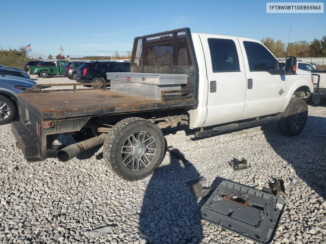 2013 Ford F350 Super Duty VIN: 1FT8W3BT1DEB55563 Lot: 76059744