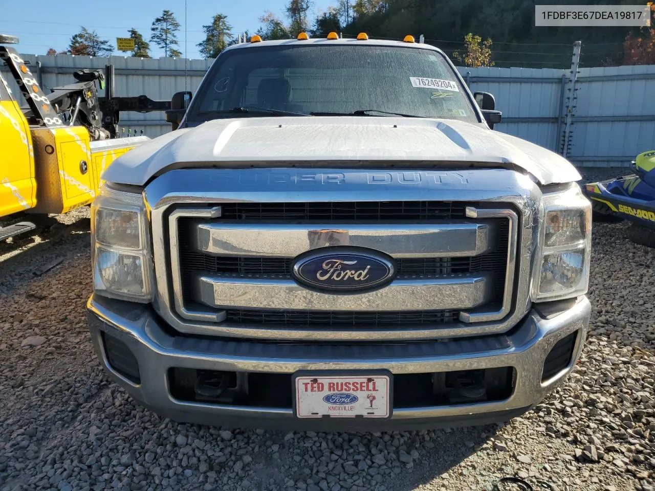 2013 Ford F350 Super Duty VIN: 1FDBF3E67DEA19817 Lot: 76249204