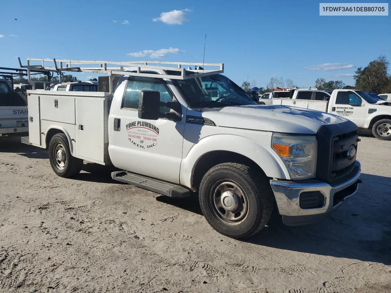 2013 Ford F350 Super Duty VIN: 1FDWF3A61DEB80705 Lot: 76362964