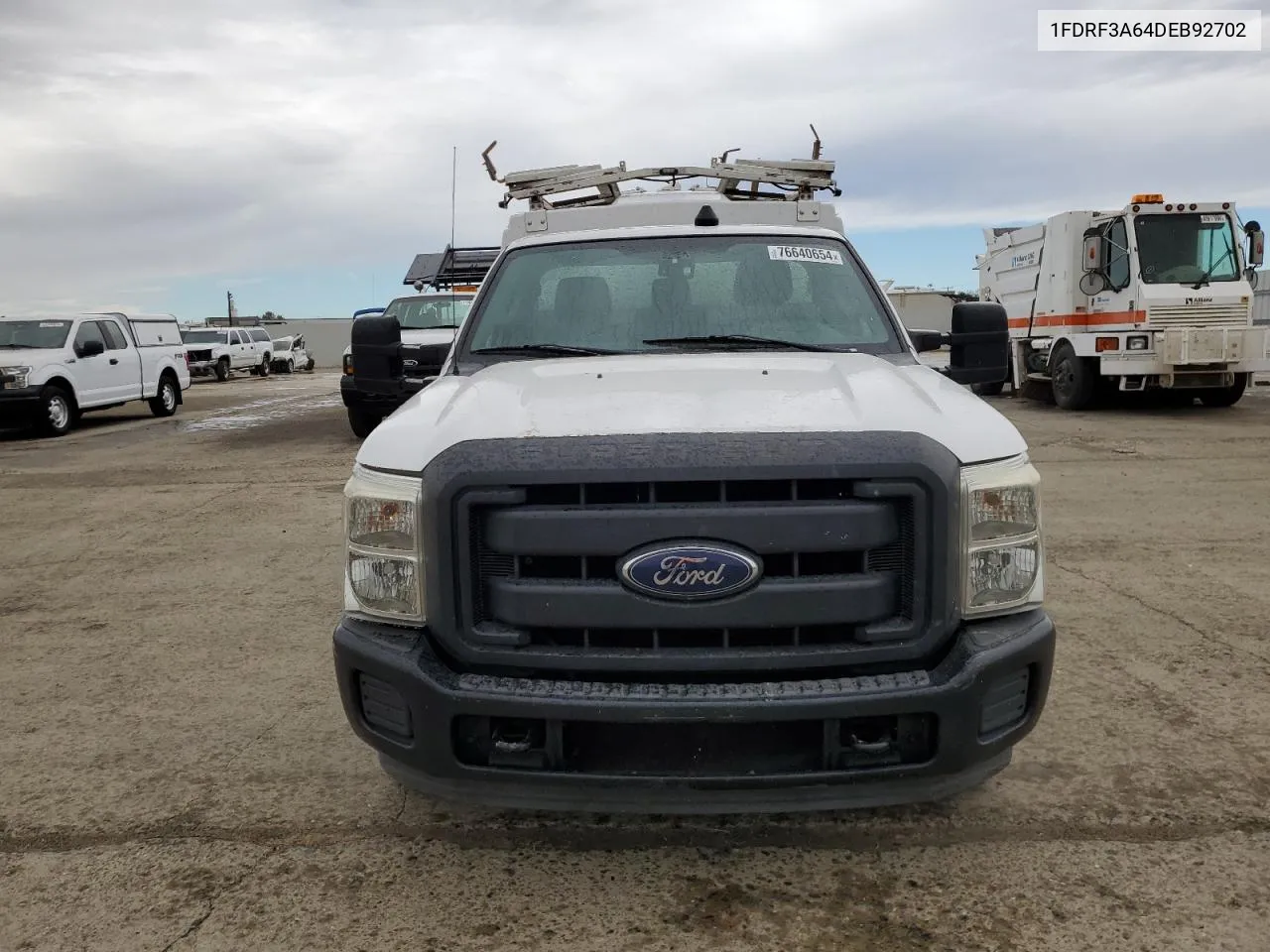 2013 Ford F350 Super Duty VIN: 1FDRF3A64DEB92702 Lot: 76640654