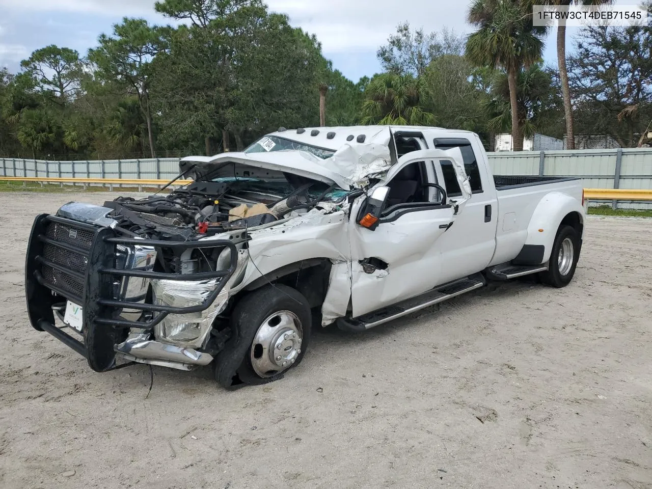 2013 Ford F350 Super Duty VIN: 1FT8W3CT4DEB71545 Lot: 78707104