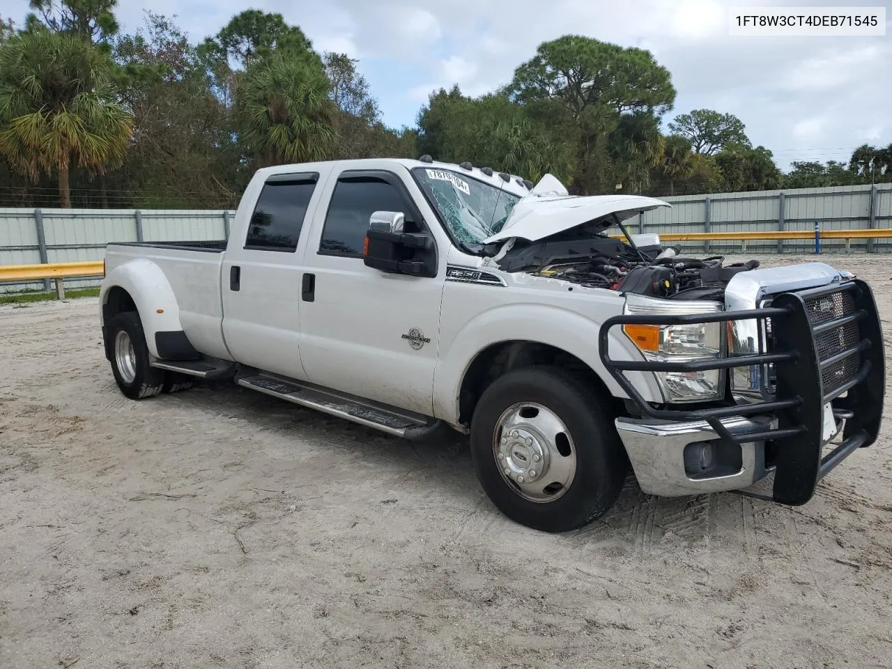 2013 Ford F350 Super Duty VIN: 1FT8W3CT4DEB71545 Lot: 78707104