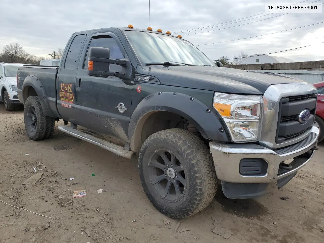 1FT8X3BT7EEB73001 2014 Ford F350 Super Duty