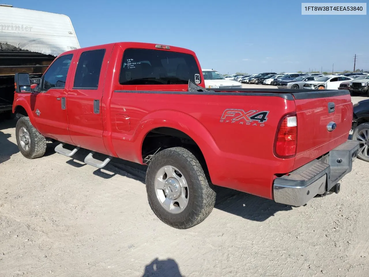 2014 Ford F350 Super Duty VIN: 1FT8W3BT4EEA53840 Lot: 58415604