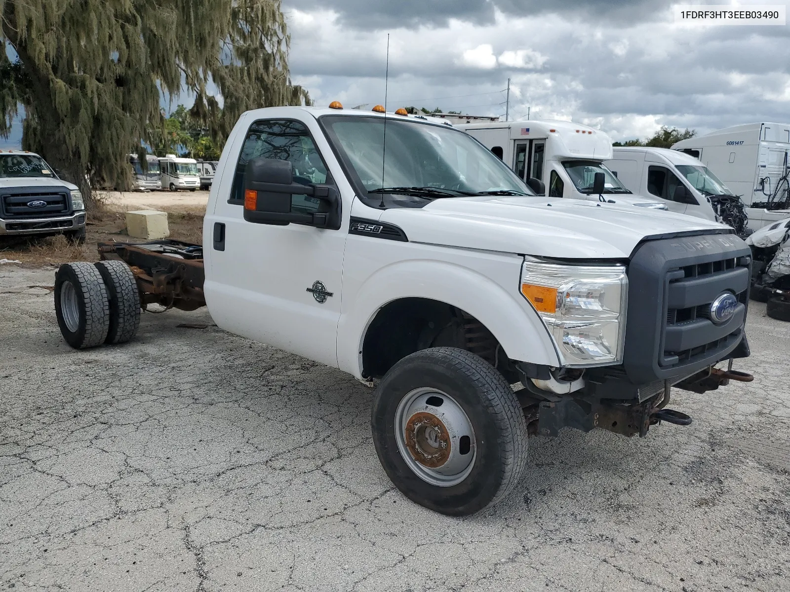 2014 Ford F350 Super Duty VIN: 1FDRF3HT3EEB03490 Lot: 61044184