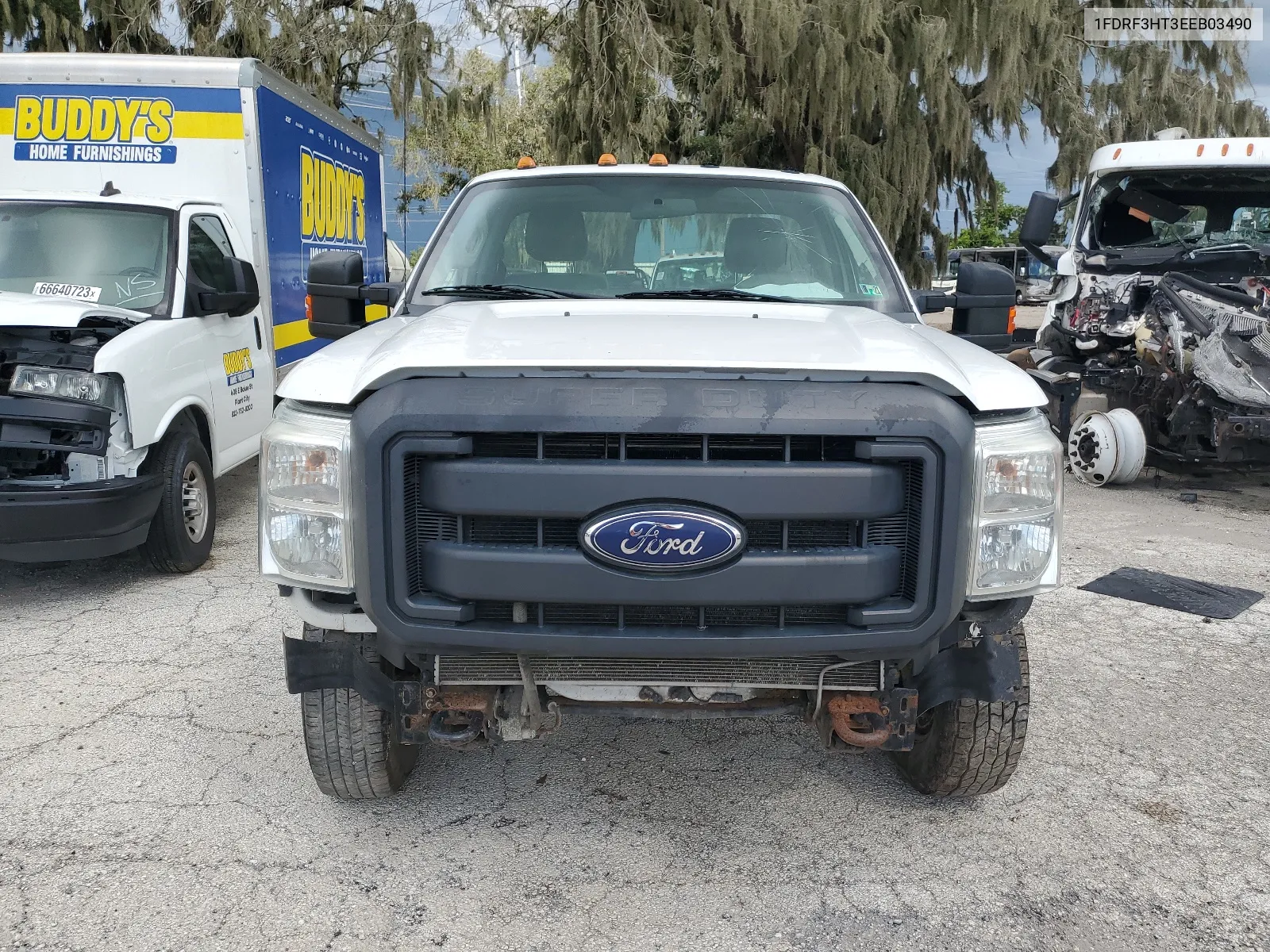 2014 Ford F350 Super Duty VIN: 1FDRF3HT3EEB03490 Lot: 61044184