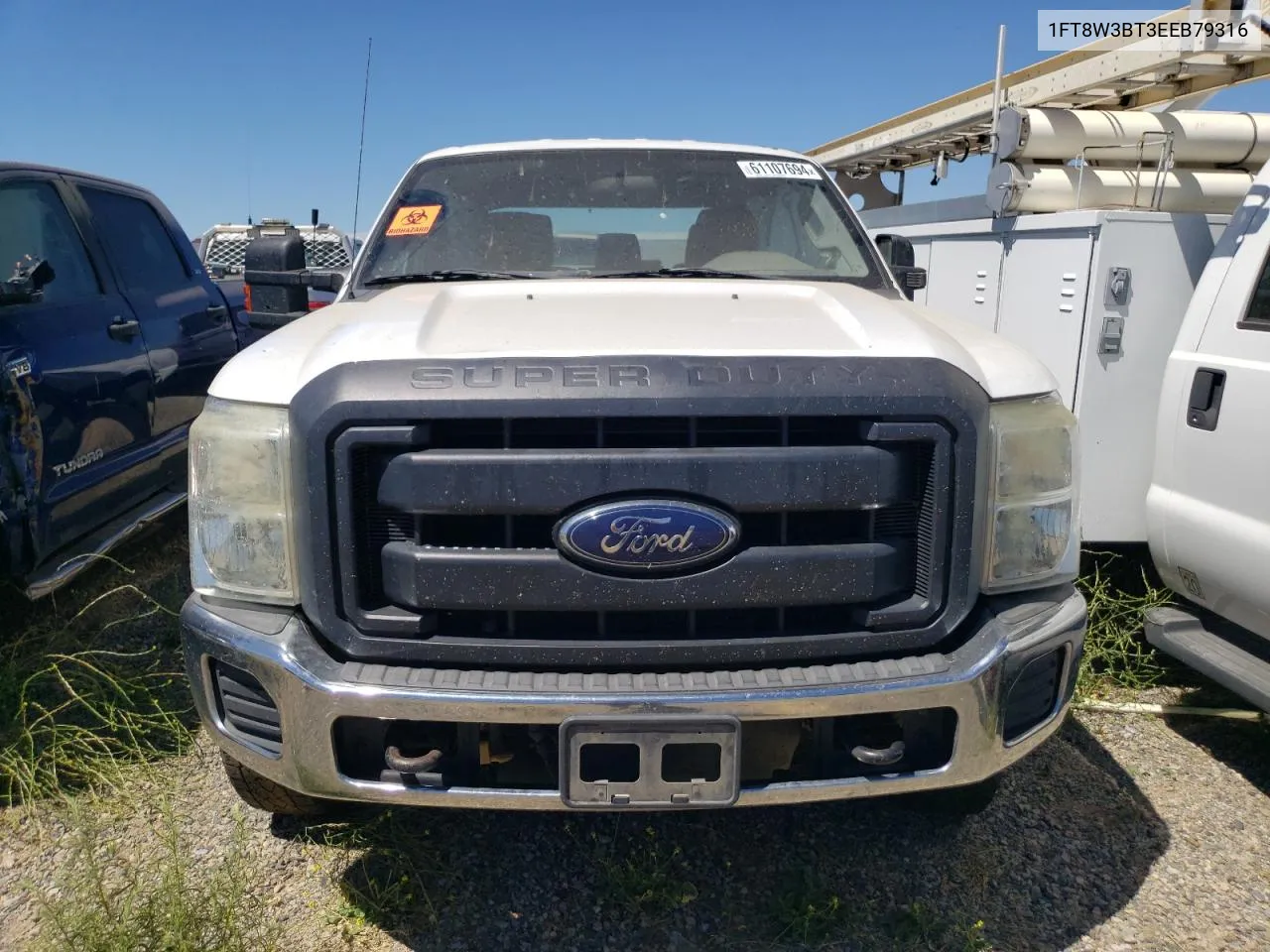 2014 Ford F350 Super Duty VIN: 1FT8W3BT3EEB79316 Lot: 61107694