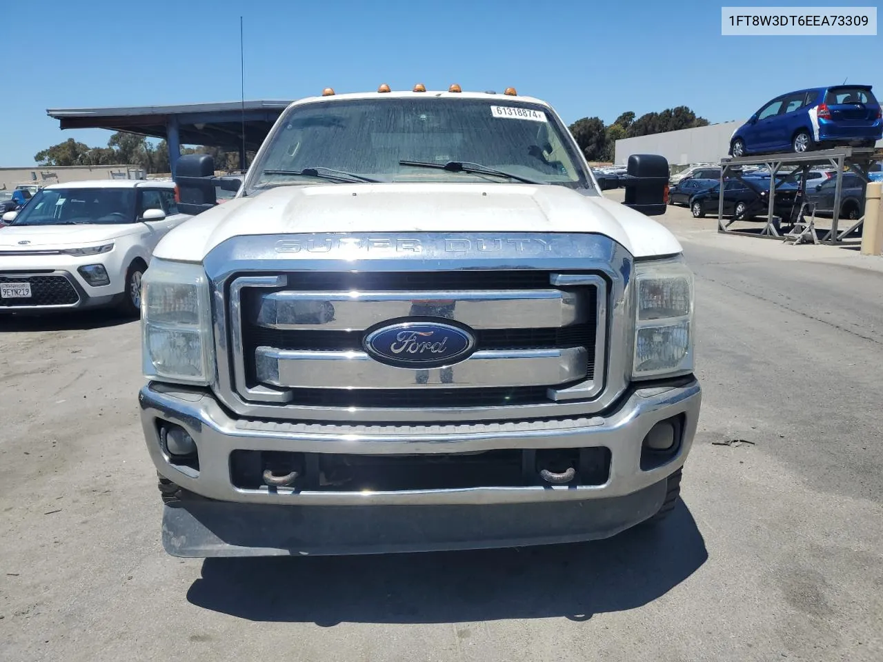 2014 Ford F350 Super Duty VIN: 1FT8W3DT6EEA73309 Lot: 61318874