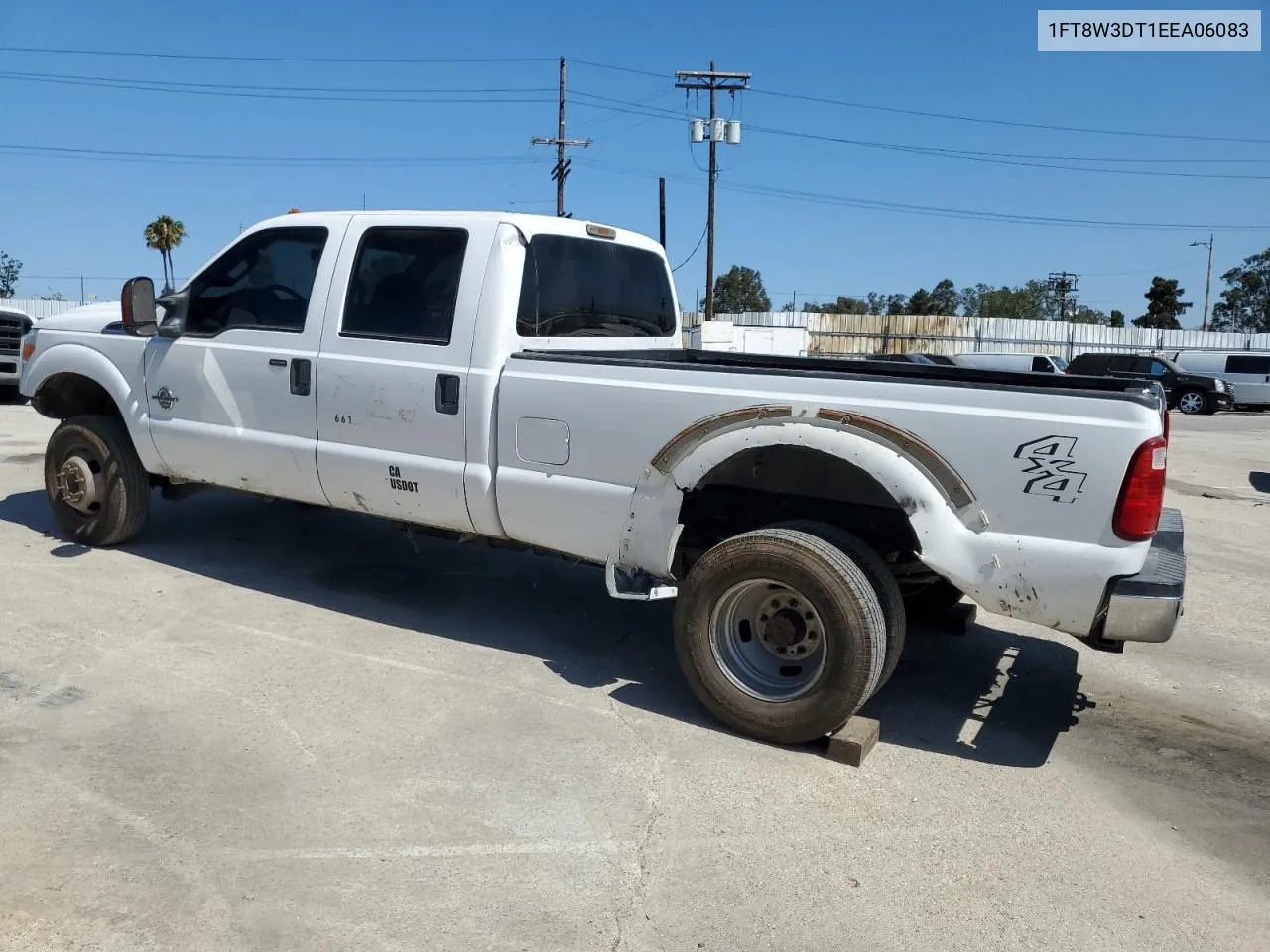 1FT8W3DT1EEA06083 2014 Ford F350 Super Duty