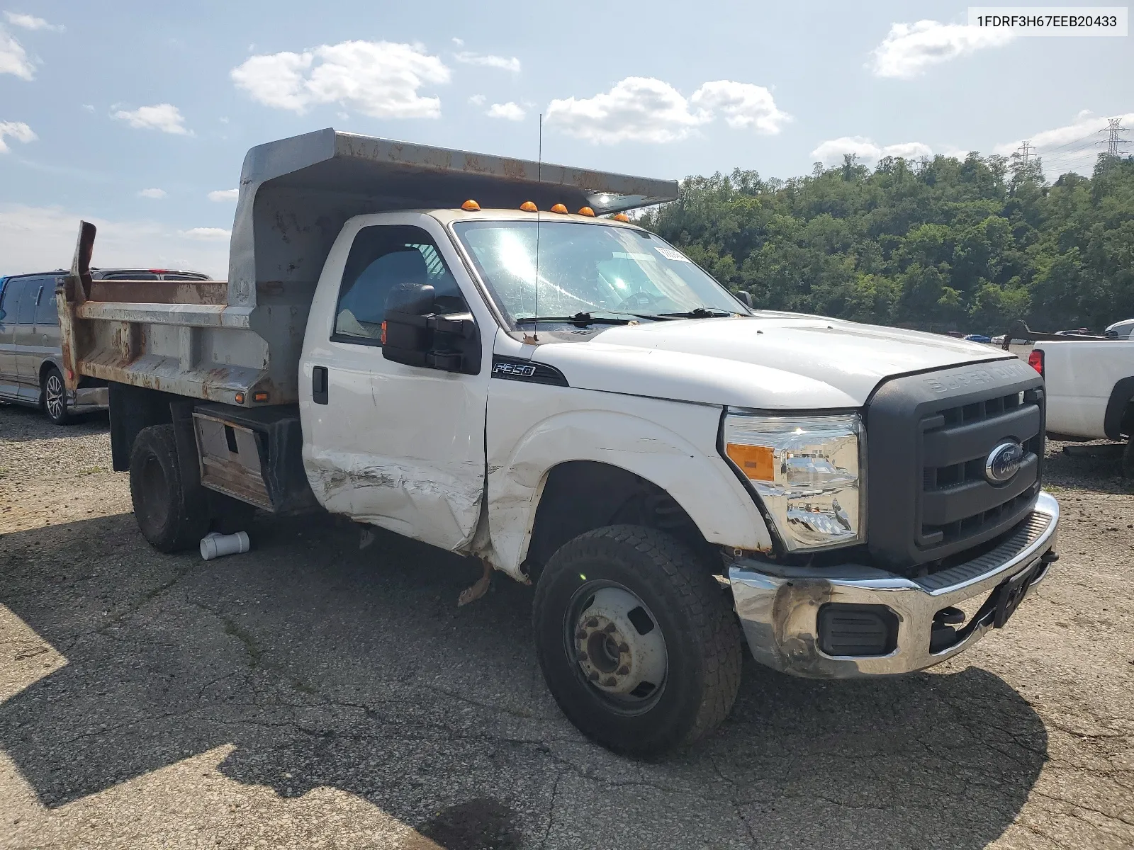 2014 Ford F350 Super Duty VIN: 1FDRF3H67EEB20433 Lot: 63889464