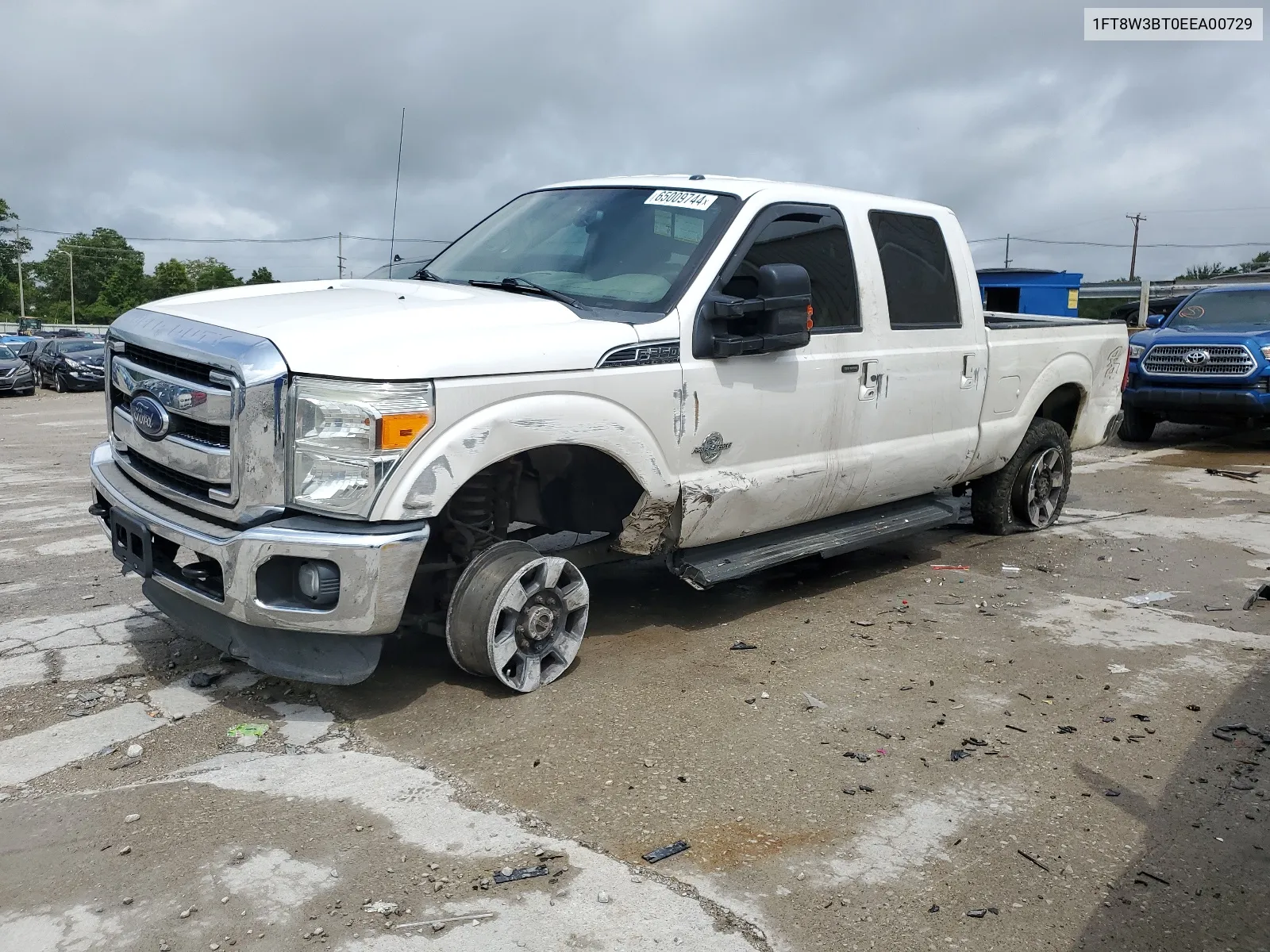 2014 Ford F350 Super Duty VIN: 1FT8W3BT0EEA00729 Lot: 65009744