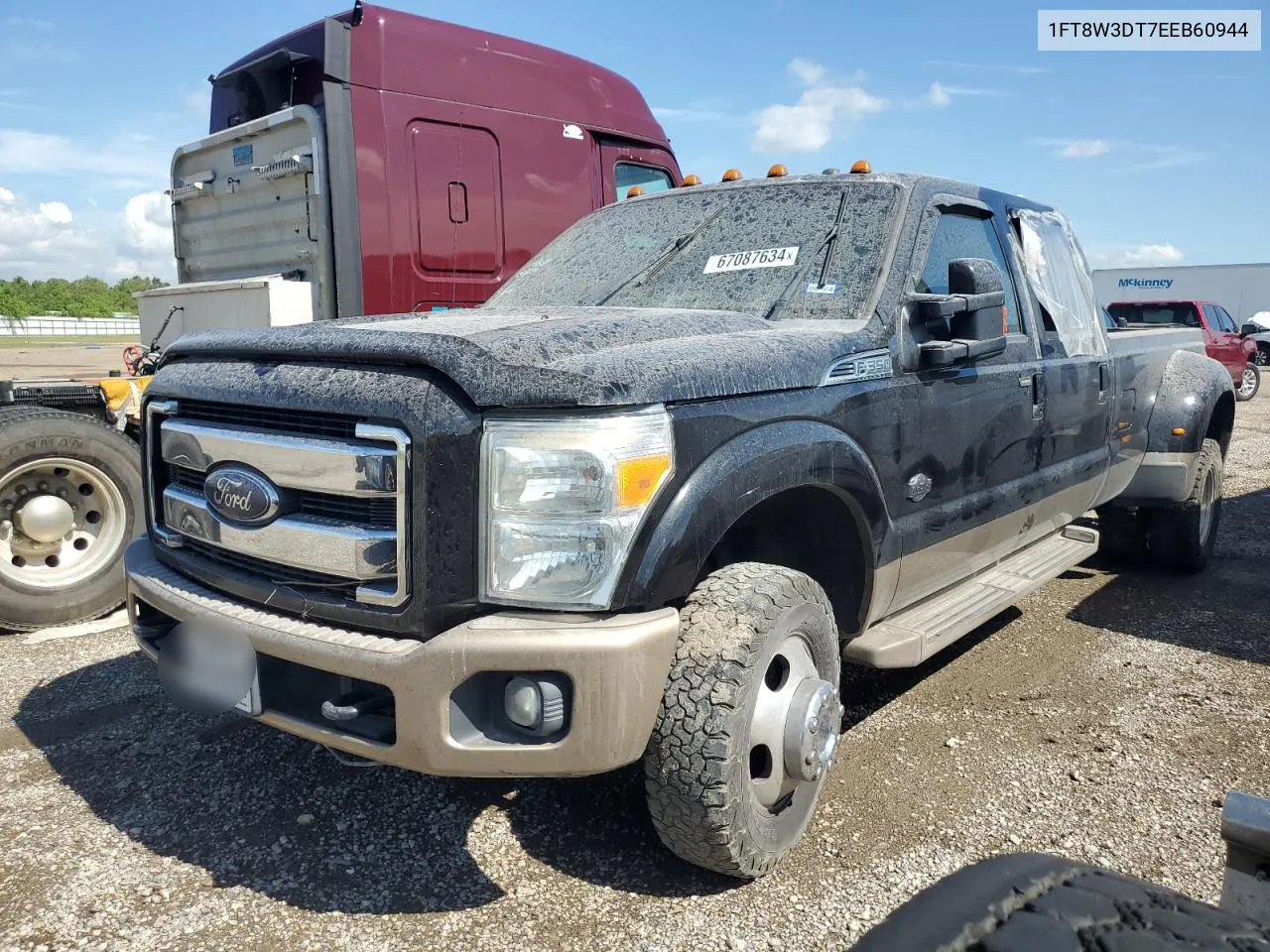 2014 Ford F350 Super Duty VIN: 1FT8W3DT7EEB60944 Lot: 67087634