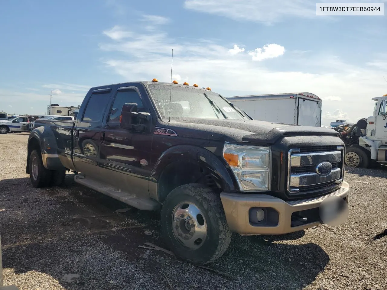 1FT8W3DT7EEB60944 2014 Ford F350 Super Duty