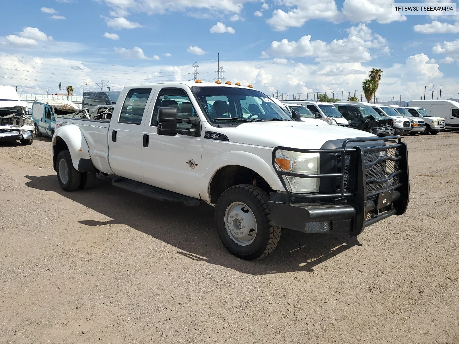 1FT8W3DT6EEA49494 2014 Ford F350 Super Duty