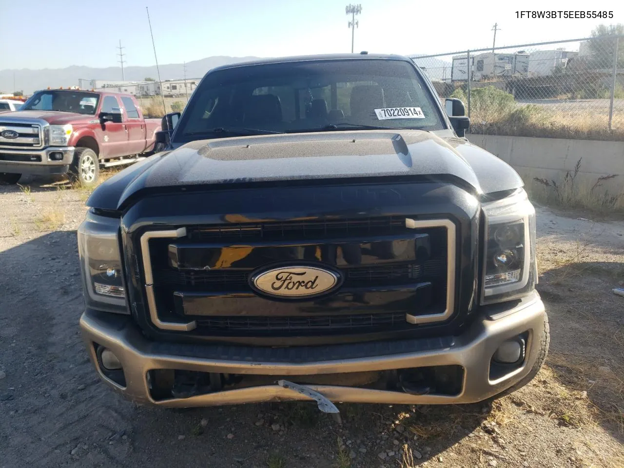 2014 Ford F350 Super Duty VIN: 1FT8W3BT5EEB55485 Lot: 70220914