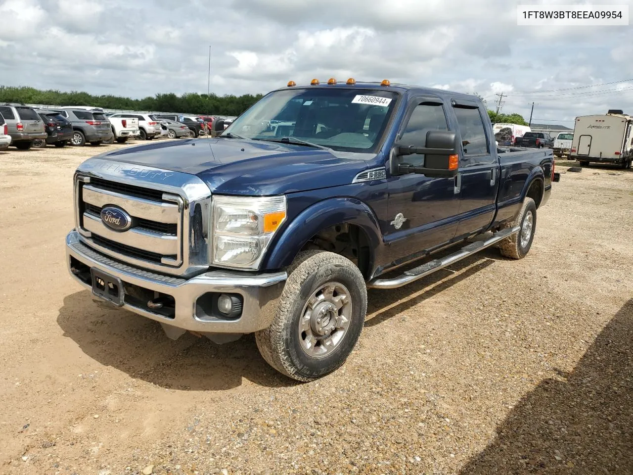 2014 Ford F350 Super Duty VIN: 1FT8W3BT8EEA09954 Lot: 70660944