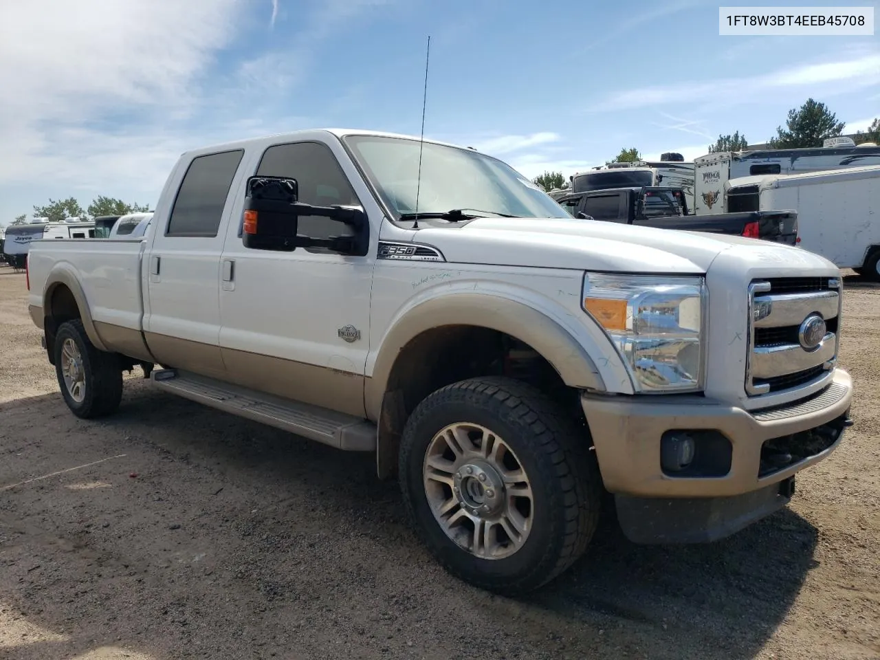 2014 Ford F350 Super Duty VIN: 1FT8W3BT4EEB45708 Lot: 70859084