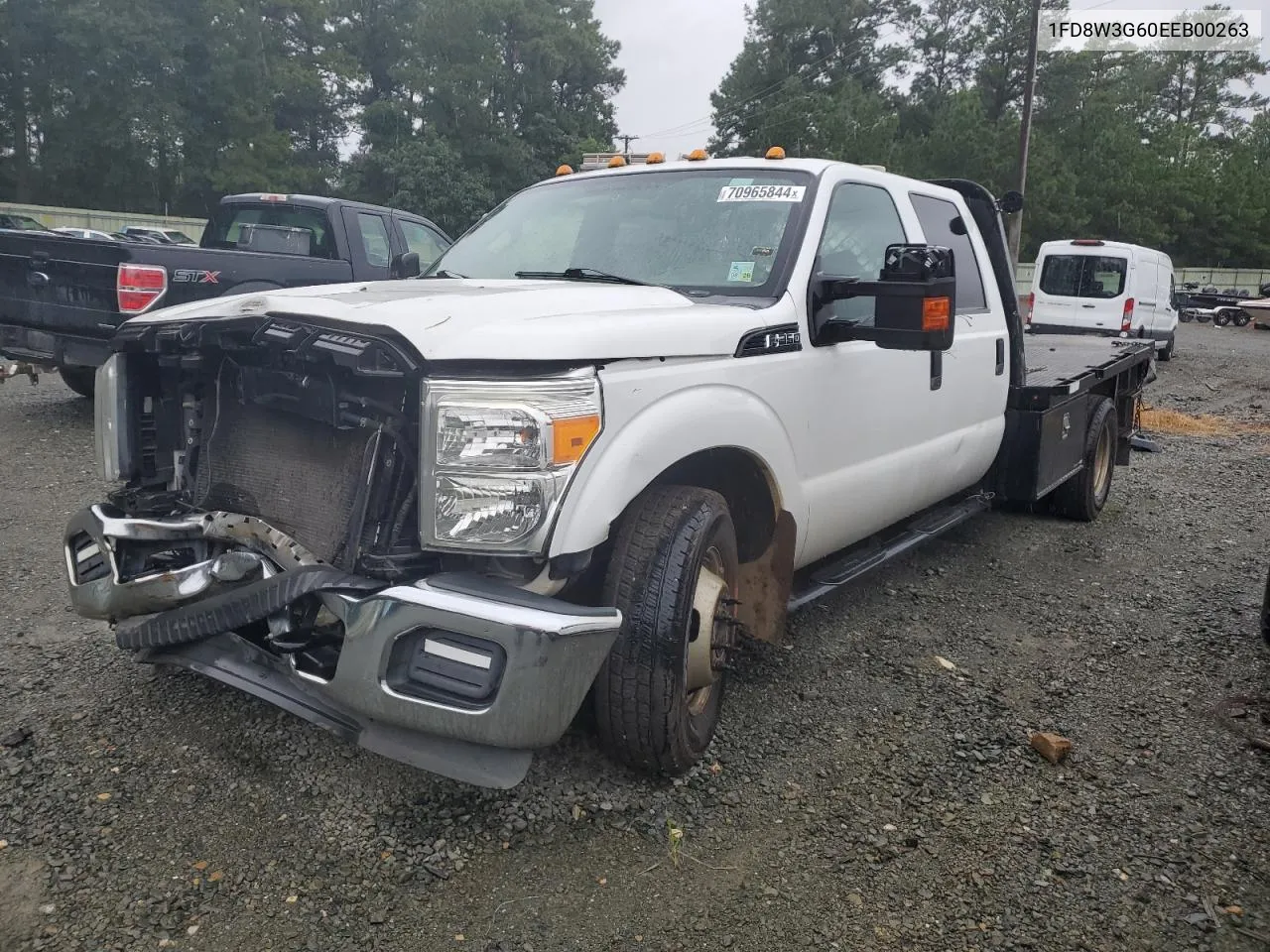 2014 Ford F350 Super Duty VIN: 1FD8W3G60EEB00263 Lot: 70965844