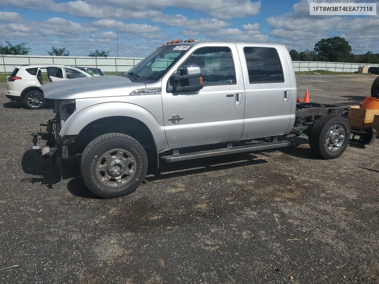 2014 Ford F350 Super Duty VIN: 1FT8W3BT4EEA77118 Lot: 72511664