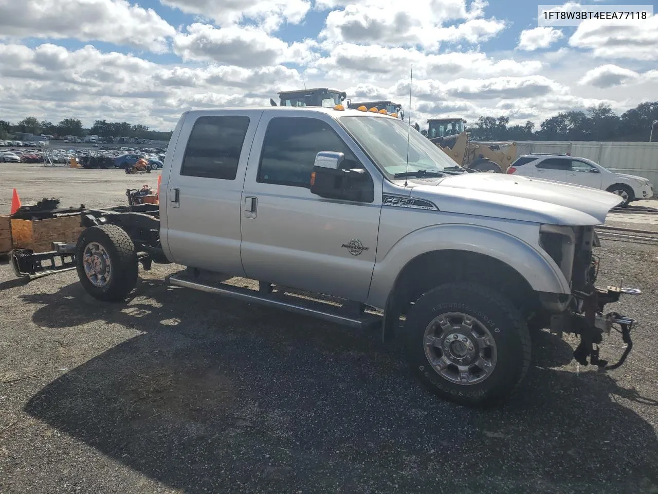 2014 Ford F350 Super Duty VIN: 1FT8W3BT4EEA77118 Lot: 72511664