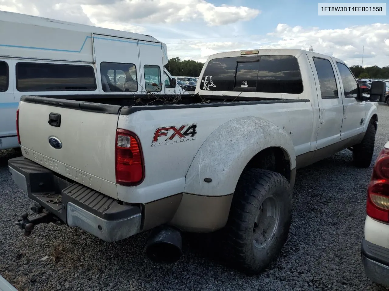 2014 Ford F350 Super Duty VIN: 1FT8W3DT4EEB01558 Lot: 73738784