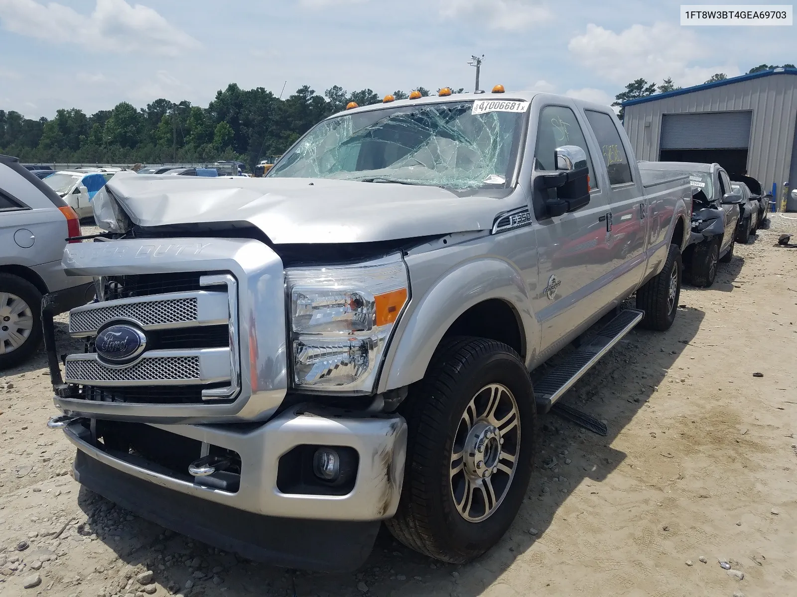 2016 Ford F350 Super Duty VIN: 1FT8W3BT4GEA69703 Lot: 74174384