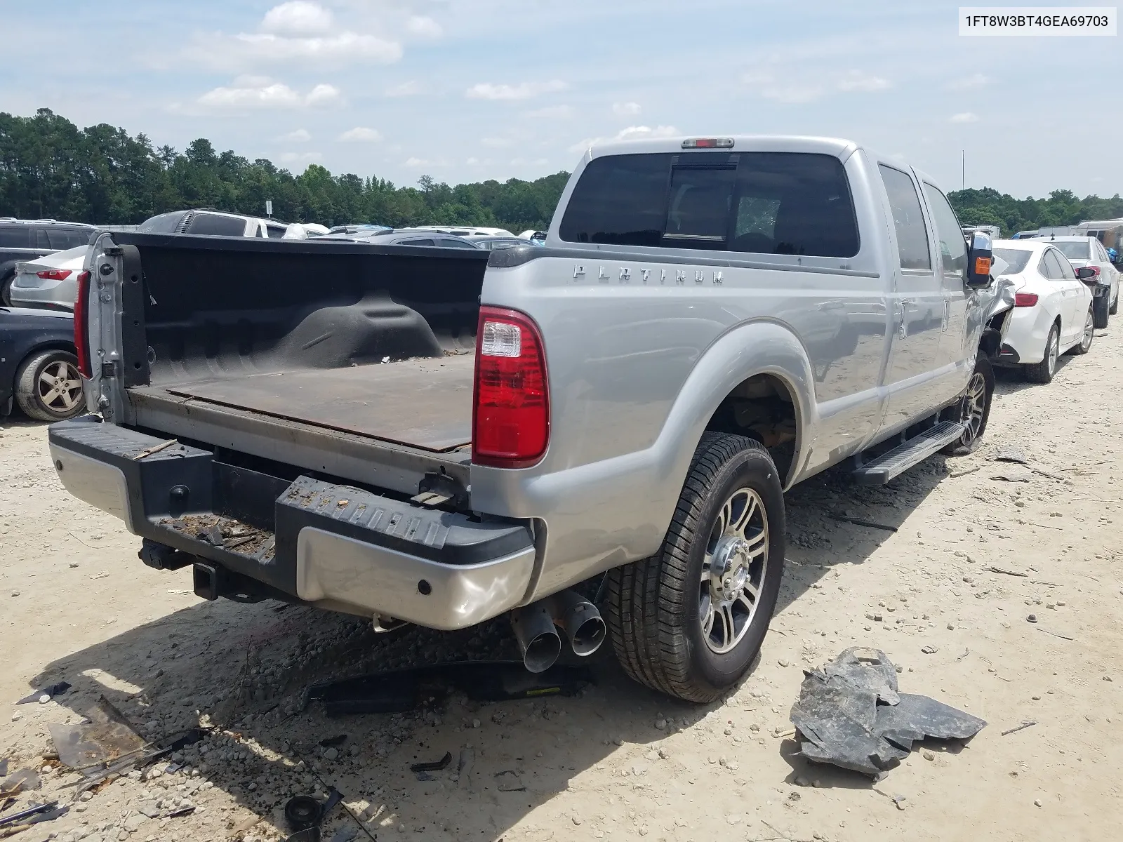 2016 Ford F350 Super Duty VIN: 1FT8W3BT4GEA69703 Lot: 74174384