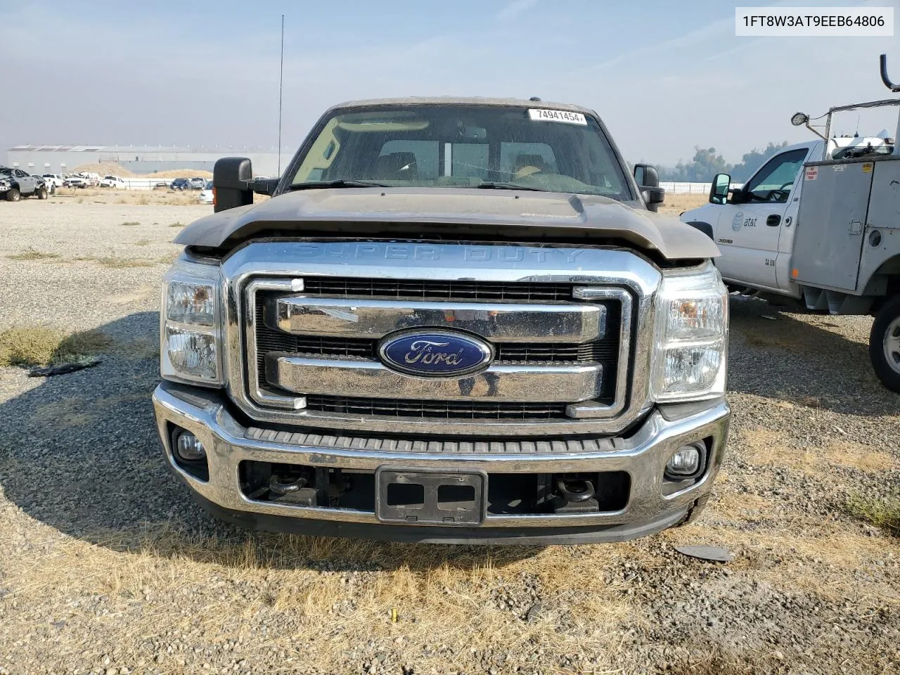 2014 Ford F350 Super Duty VIN: 1FT8W3AT9EEB64806 Lot: 74941454