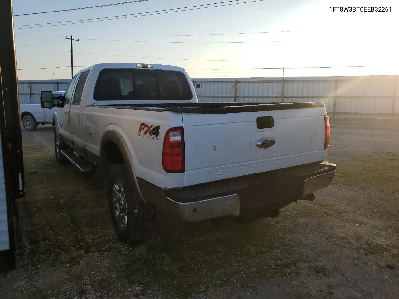 2014 Ford F350 Super Duty VIN: 1FT8W3BT0EEB32261 Lot: 75060074