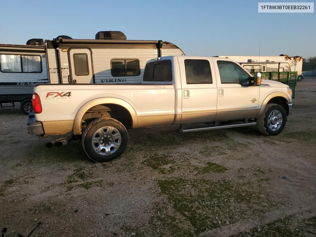 2014 Ford F350 Super Duty VIN: 1FT8W3BT0EEB32261 Lot: 75060074