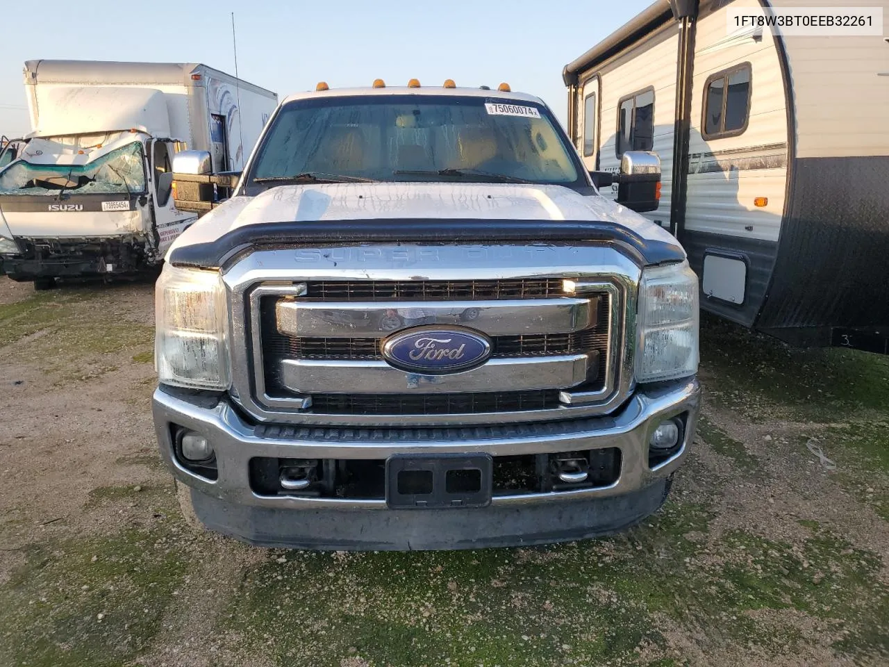 2014 Ford F350 Super Duty VIN: 1FT8W3BT0EEB32261 Lot: 75060074