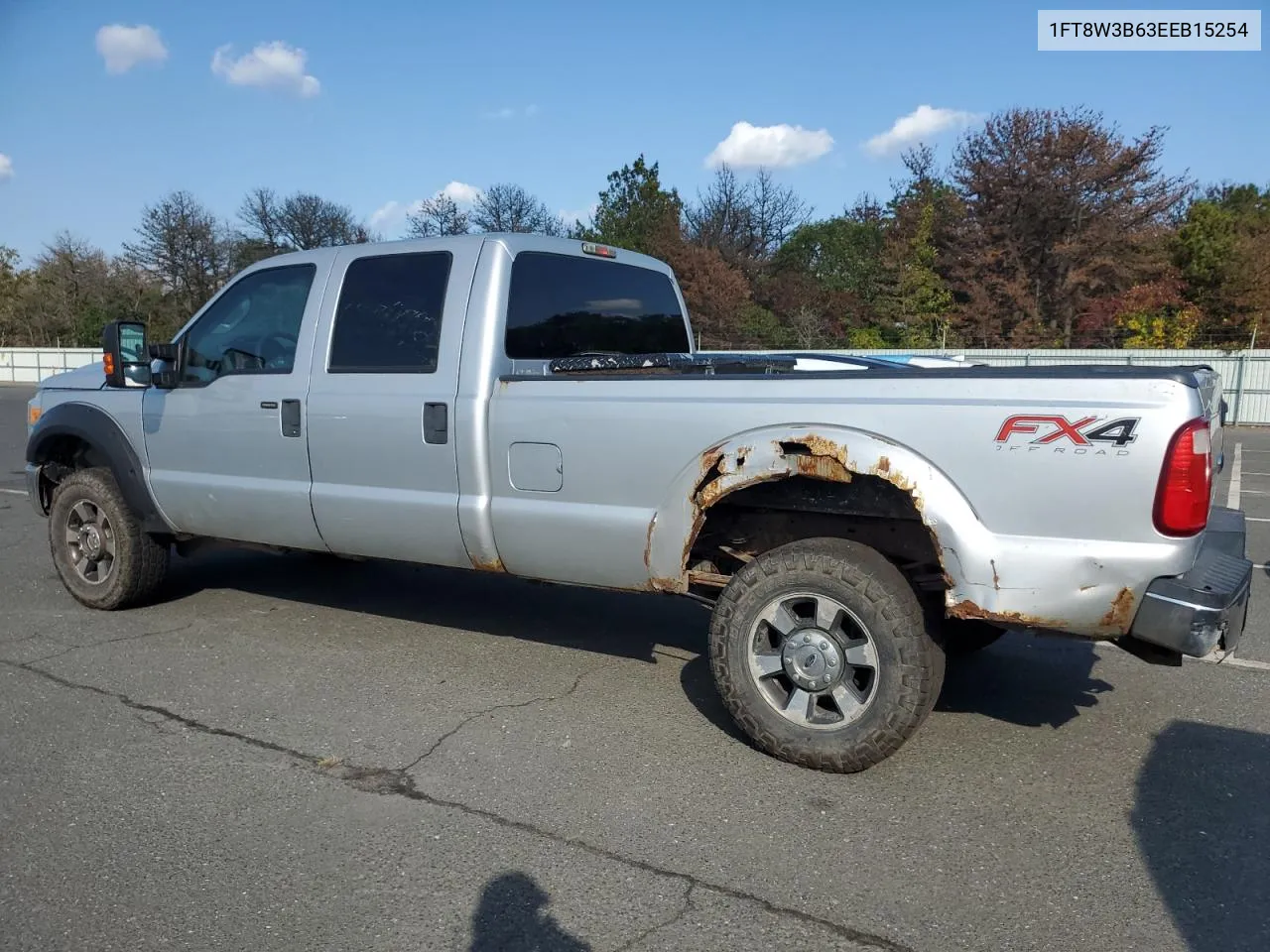 2014 Ford F350 Super Duty VIN: 1FT8W3B63EEB15254 Lot: 75164764