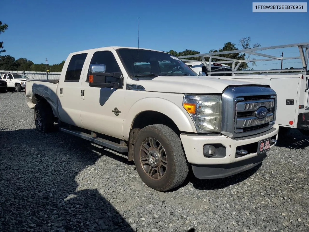 2014 Ford F350 Super Duty VIN: 1FT8W3BT3EEB76951 Lot: 75215694