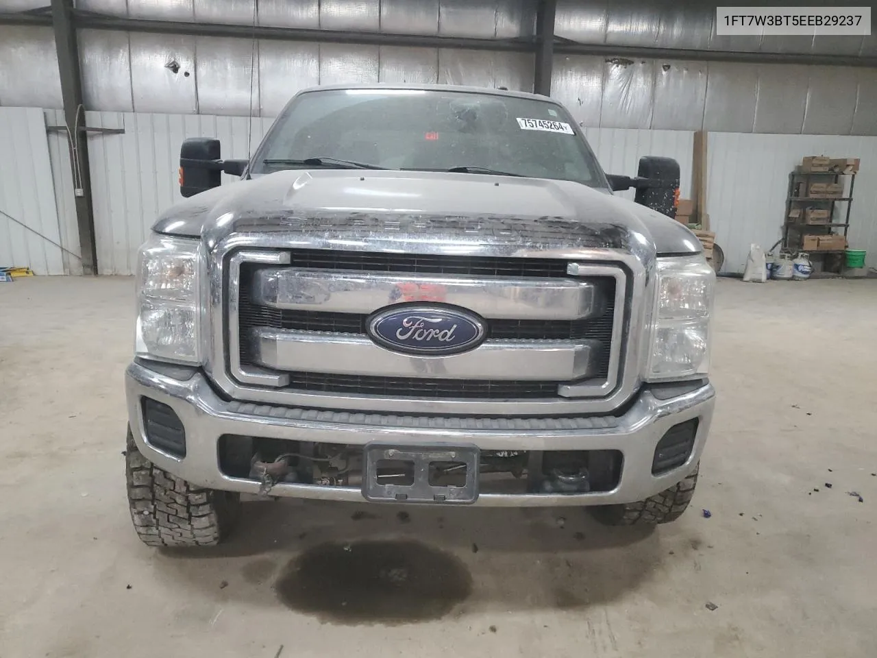 2014 Ford F350 Super Duty VIN: 1FT7W3BT5EEB29237 Lot: 75745264