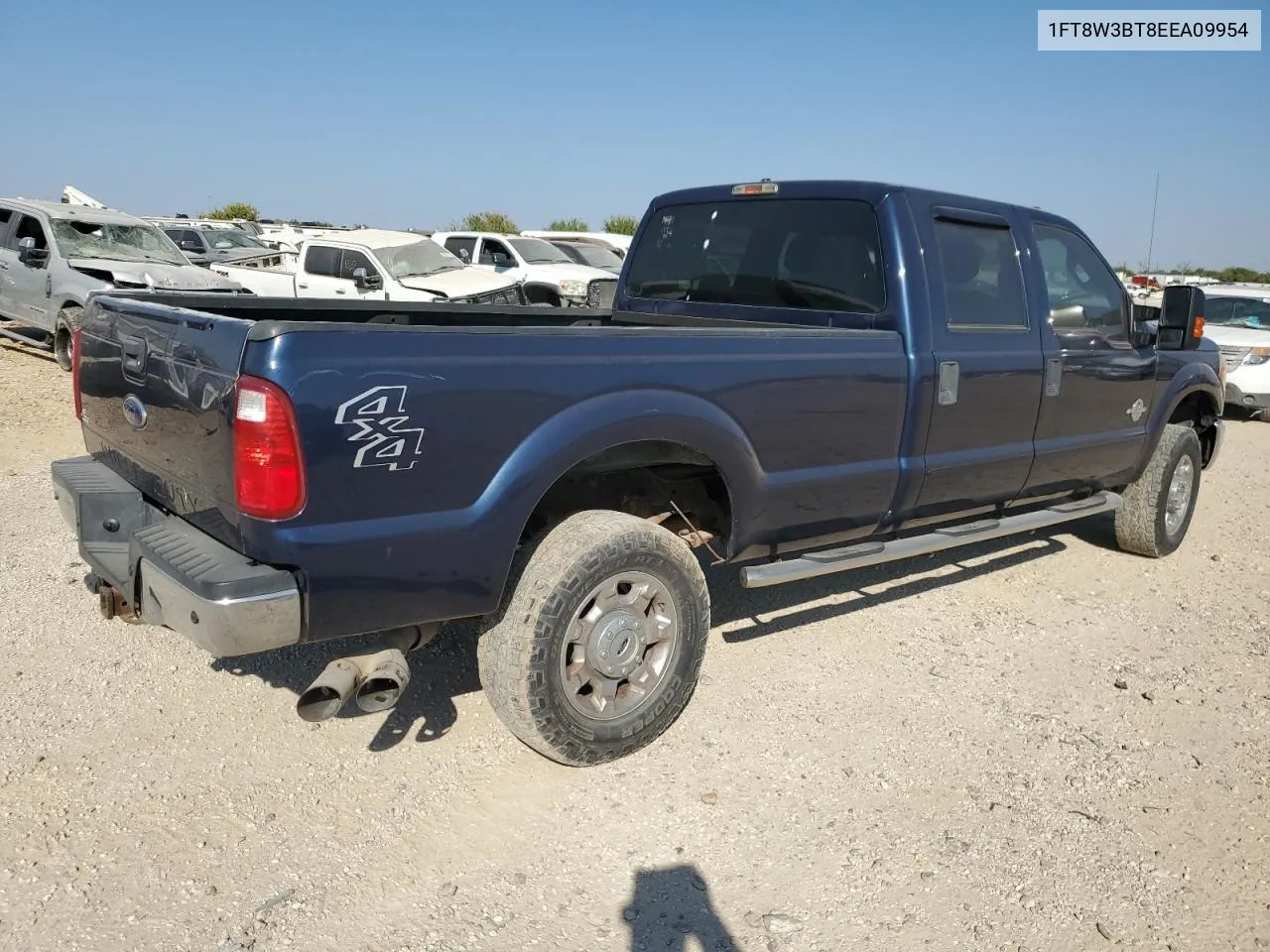 2014 Ford F350 Super Duty VIN: 1FT8W3BT8EEA09954 Lot: 76051254