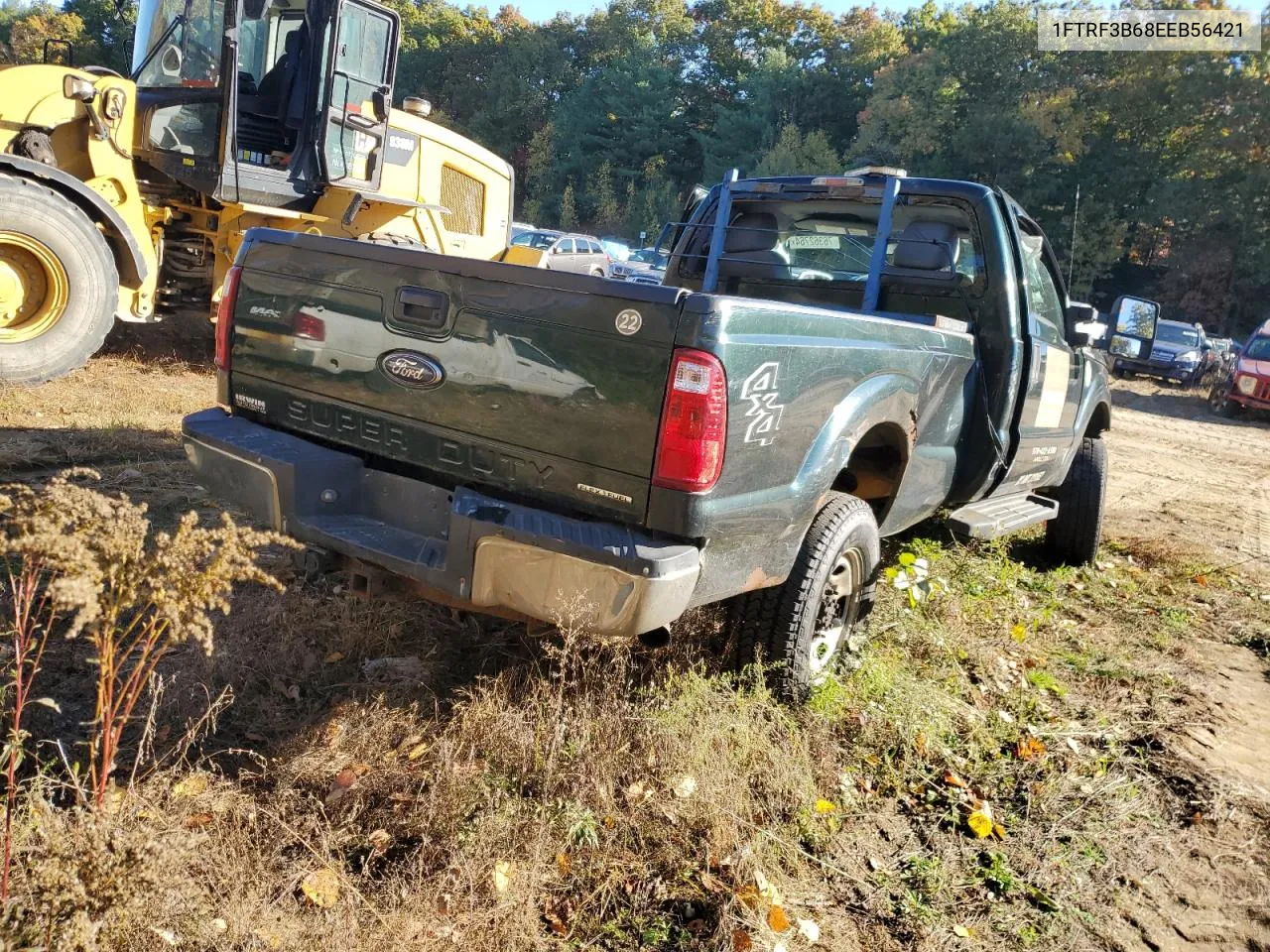 2014 Ford F350 Super Duty VIN: 1FTRF3B68EEB56421 Lot: 76362764