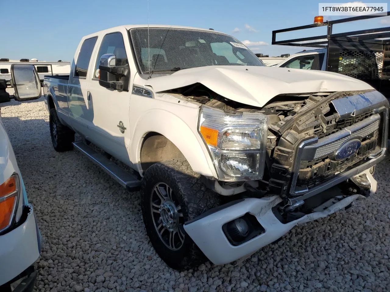 2014 Ford F350 Super Duty VIN: 1FT8W3BT6EEA77945 Lot: 76847444